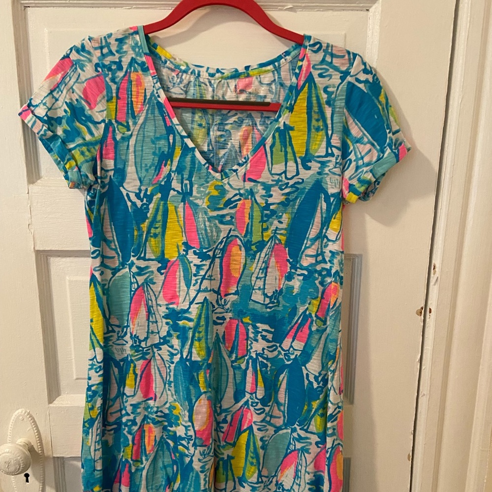 EUC Lilly Pulitzer Sailboat. Size small. Perfect for summer!